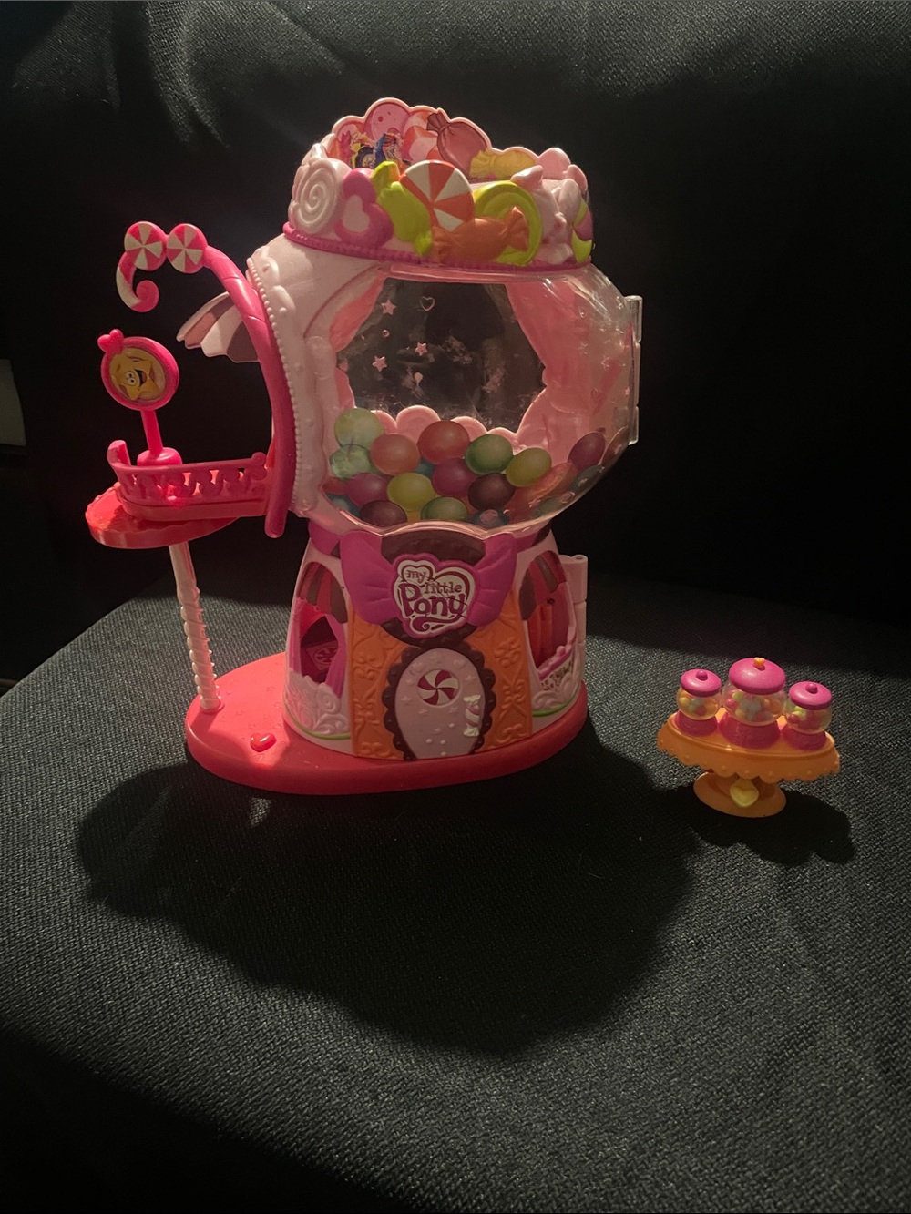 My Little Pony Pink Candy Gumball Machine Playset with 9 pony’s
